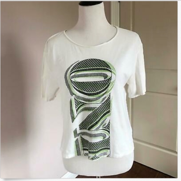 Acne Studios Tops - EUC ACNE Cotton Graphic Cropped T-shirt SZ XS